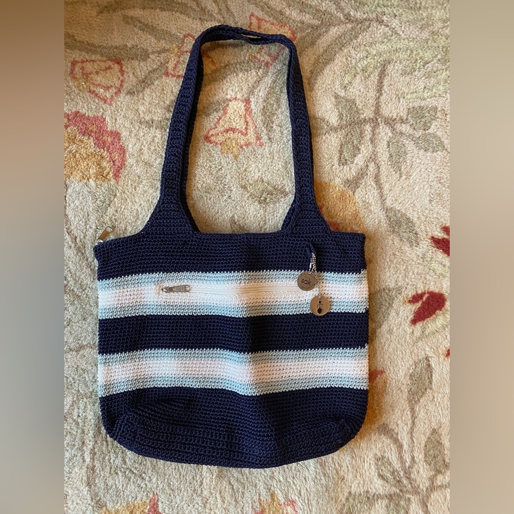 The Sak Valley Large Striped Tote